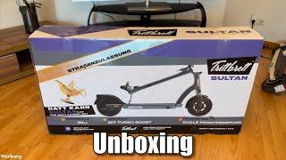 Trittbrett Sultan + E Scooter Unboxing - E Scooter 2025