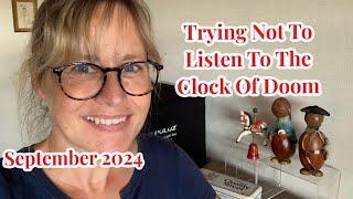 Trying Not To Listen To The Clock Of Doom. Work Life Balance. Gentle Vlog September 2024