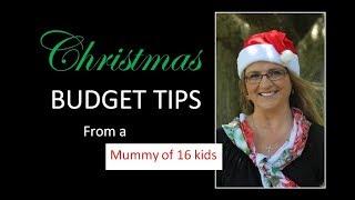 The Bonell Family - CHRISTMAS BUDGET TIPS - Large Family Vlog