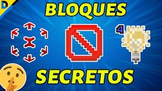  BLOQUES SECRETOS / OCULTOS QUE  NO SABÍAS QUE EXISTIAN EN MINECRAFT #1