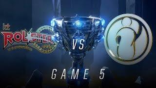 KT vs IG | Quarterfinal Game 5 | World Championship | kt Rolster vs Invictus Gaming (2018)