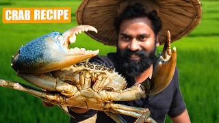 Giant Infused Crab Barbecue | ഞണ്ടിനെ കുത്തിവച്ചു ചുട്ടത് | M4 Tech |