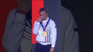 Отключили гимн: новоиспеченной чемпионке Европы Юлии Чумгалаковой выключили гимн России #бокс #че