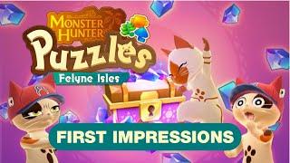 Monster Hunter Puzzles First Impressions - amazing match 3 or egregious monetized disaster?