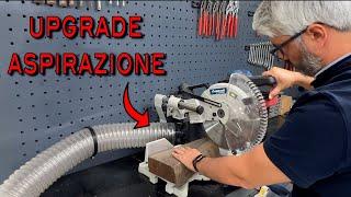 Upgrade aspirazione Troncatrice radiale