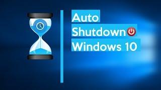 How to Schedule Auto Shutdown in Windows 10 (really easy)