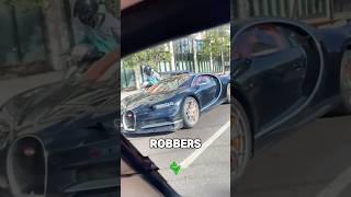 Robbery of Bugatti Chiron #shorts