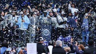 ARRRRGOOOOSSS!: Grey Cup champions hold their victory rally at Maple Leaf Square