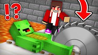 How JJ Scared Mikey in Minecraft Challenge (Maizen Mazien Mizen)