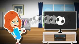 Rosie Smashes The TV / Grounded