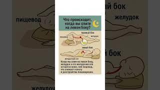 Что происходит, когда вы спите на левом боку