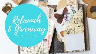 ReLaunch + GIVEAWAY! // VLOG