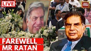 Ratan Tata Last Rites LIVE: Ratan Tata Funeral LIVE | Farewell Mr Ratan Naval Tata | Shantanu Naidu