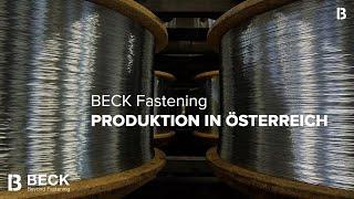 BECK Fastening - Produktion in Österreich