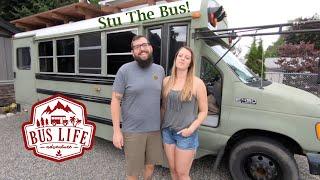 TOURING STU THE BUS! | Seattle couple escapes the grind in their skoolie