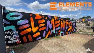 DJ A.D.S - Elements Street Art Festival (Video Highlights) #graffiti #graffitiart #streetart