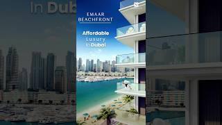 Exploring Emaar Beachfront: Dubai's Premier Investment Gem #dubailuxuryhomes #property #realestate