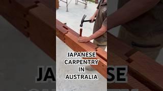 Traditional Japanese joinery #carpentry #building #joinery #home #handcrafted #handmade