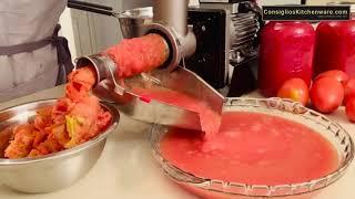 How to Make Tomato Sauce with Fabio Leonardi Tomato Machines