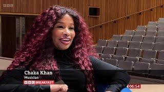 Chaka Khan AKA Yvette Marie Stevens Discuss 50 Years In The Music Biz On BBC Breakfast 12 06 2024