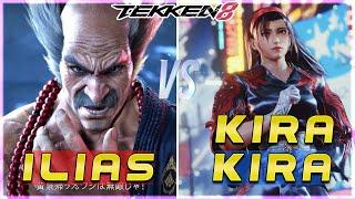 Tekken 8 ▰ ILIAS (Heihachi) Vs Kirakira (Jun) ▰ Ranked Matches!