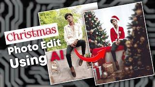 Christmas Photo Editing with AI | Magical Festive Edits on Mobile!