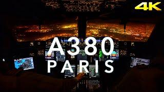 PARIS | A380 LANDING 4K EXTENDED