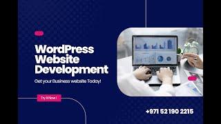 Professional WordPress Website Development Service | Custom Designs, Responsive & SEO Optimized