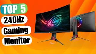 5 Best 240Hz Gaming Monitors 2024 | Speed, Performance & Style!