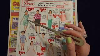 ASMR | Roses & Ollie's Sales Circulars Show & Tell (Soft Spoken)