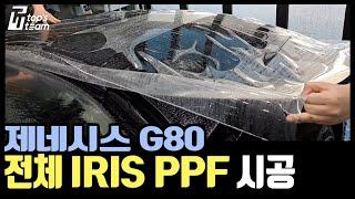 제네시스 G80 전체 PPF 시공