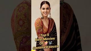 Genelia D'Souza ( Deshmukh) Top 5 Movies  #top5 #geneliadsouza #shorts