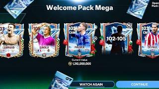 INSANE Winter Wonders Event Pack Opening!! 102-105 OVR Best Packs?! FC Mobile 25