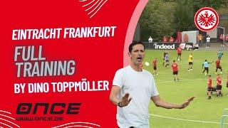 Eintracht Frankfurt - full training by Dino Toppmöller