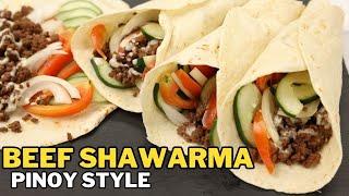 Beef Shawarma Recipe - Pinoy Style