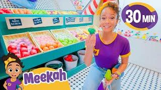 Meekah's Fun Food Fuel Up | Blippi Kids - Curiosity Kids Adventures