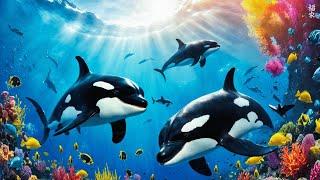 Relaxing Deep Ocean 4K Wallpaper | Live Coral Reef Background for Sleep & Meditation