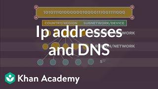 IP addresses and DNS | Internet 101 | Computer Science | Khan Academy