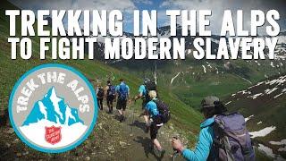 Trekking in the Alps to fight modern slavery | The Salvation Army