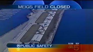 Meigs Field Airport Destruction News Coverage (2003-03-31)