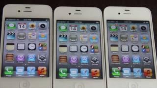 iPhone 4S: AT&T Vs. Verizon Vs. Sprint Speed Test!