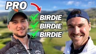 Unter Par: Profi-Golfer spielt drei BIRDIES auf 9 Loch! | KW GOLF