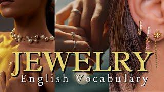  Jewelry: English Vocabulary  Jewellery or Jewelry  Jewelry Types in English #english #esl