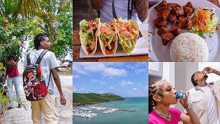 Travel Vlog | Puerto Rico + Reunited w/ Damaury + Trying new foods etc...