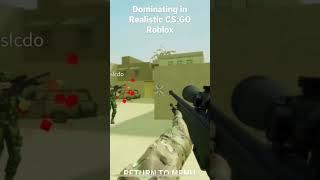 Dominating in this Roblox CS:GO