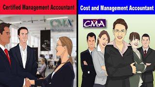 CMA India vs CMA USA || Cost and Management Accountant vs Certified Management Accountant | By sumar