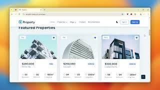 Property Pro Nextjs 15 Website Template Full Promo Video