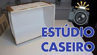 COMO FAZER MINI ESTÚDIO FOTOGRÁFICO CASEIRO - Fácil e Barato - DIY