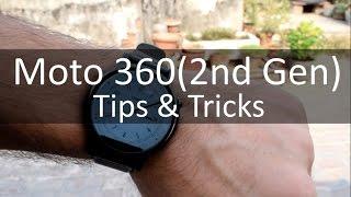 Moto 360(2nd Gen) - Review | Tips & Tricks | Top Features !