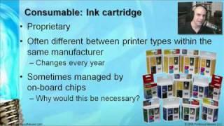 CompTIA A+ 220-601: 4.1 - Printing and Scanning Components, Consumables, and Interfaces